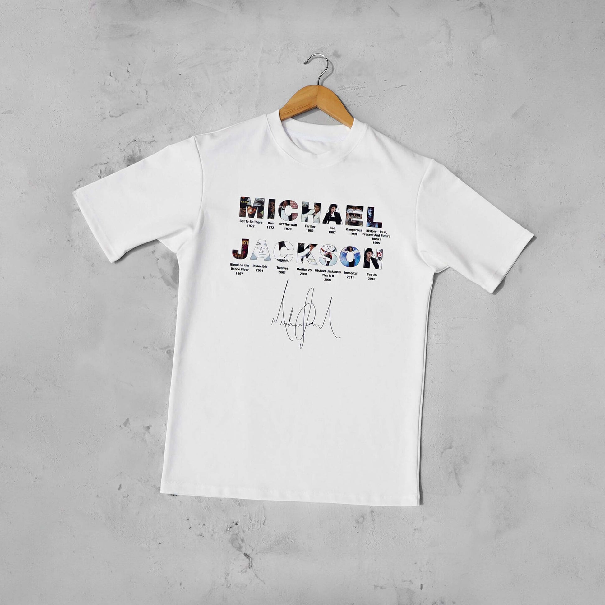 Camiseta Edit Mj - Blanco